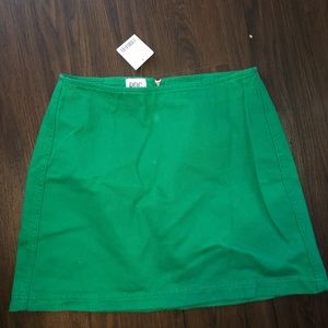 GREEN URBAN OUTFITTERS SKIRT